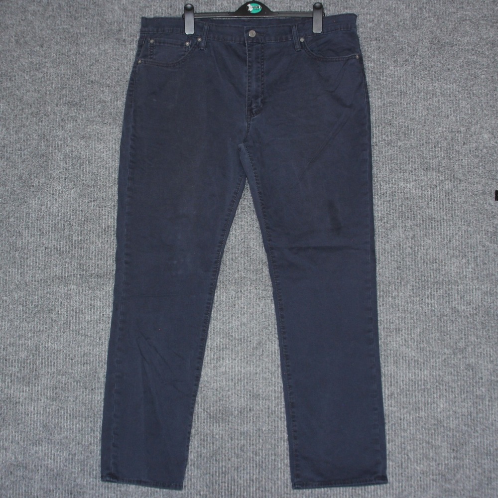 Levi Strauss Mens 511 Slim Fit Dark Wash Jeans Pants Size 40x32 Cotton Blend